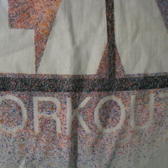 Vintage LA Workout Palm Trees T-Shirt - Picture 3 of 8